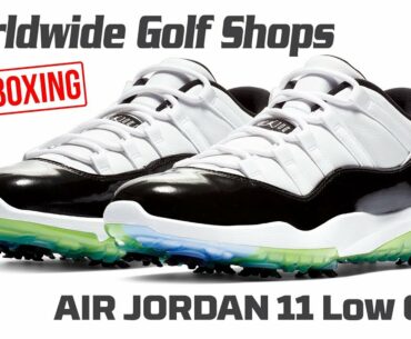 UNBOXING | NIKE Air Jordan 11 Low Golf Concord Shoes