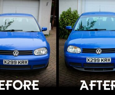 Transforming The Front End On The MK4 Golf
