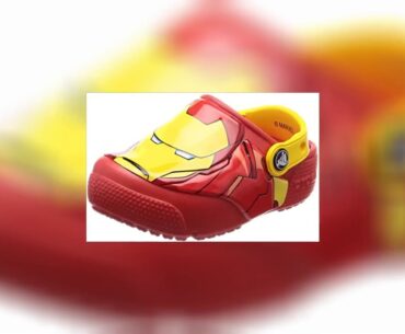 Review Crocs Kids' Boys and Girls Marvel Superheroes Light Up Clog