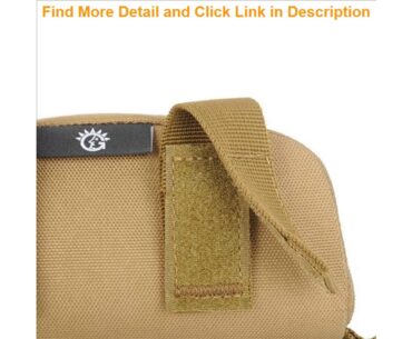 Deal Tactical Sunglasses Case Military Molle Pouch Camouflage Goggles Storage Box Eyewear Accessory