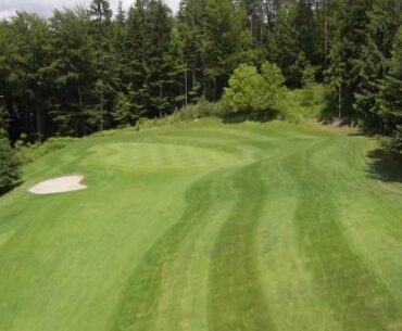 Golf Arboretum Course Slovenia Ljubljana, golf hole 04, par 4