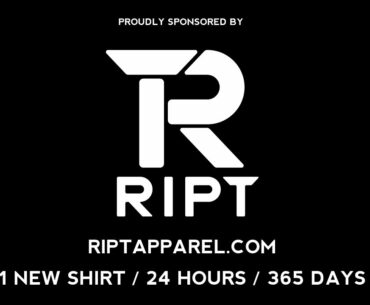 WIN FREE SHIRTS FOR A YEAR! Enter RIPT Apparel's 365 Shirt Giveaway!