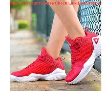 Review PEAK Men Basketball Sneakers Street Basketball Culture Sports Shoes High Quality Lou William