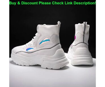 Top JINBAOKE New Platform Men Sneakers Thick Sole Running Shoes Height Increasing 6 CM Chunky Women