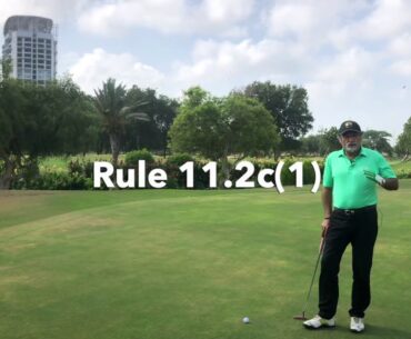 Golf Rule in Urdu  11. 2c(1)