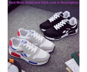 Deal Women Breathable Running Shoes Girls Students Outdoor Sport Fitness Training Shoes Female Snea