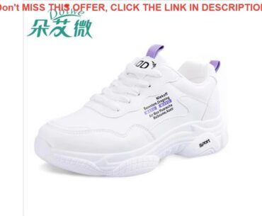 Deal women White Shoes Running Shoes Students Breathable Sports running shoes