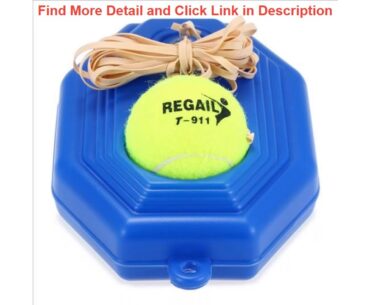 Top Tennis Practice Trainer Single Self-study Tennis Training Tool Exercise Rebound Ball Baseboard