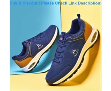 Deal 2020 Men Breathable Golf Shoes Blue Summer Mesh Sport Trainers for Golf Spikeless Sneakers Ant