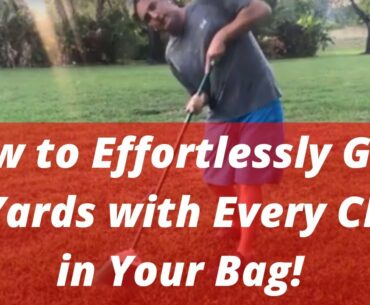 How to Effortlessly Add 25 Yards with this One Simple Move and change your Golfing Life Forever!