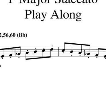 F3 Major Staccato Play Along 1 48 52 56 60