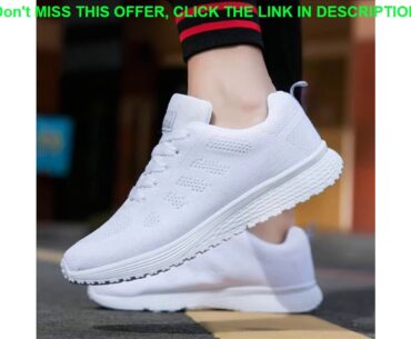 Top Women's Shoes Spring and Autumn Breathable Shoes New Flying Woven Mesh Soft Bottom Fashion Spor