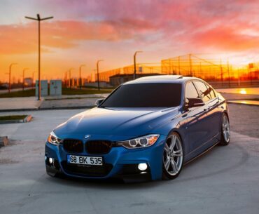 BLUE BMW F30 I TURKEY