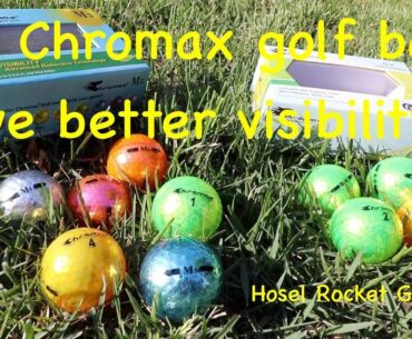 Do Chromax golf balls have better visibility?