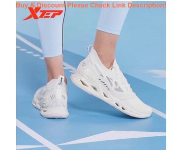 Review Xtep Reactive coil 7 Summer new men's running shoes sports shoes shock absorption breathable