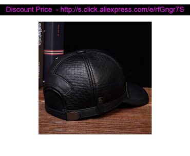 Wholesale HL070 Aorice winter warm Russian real leather black caps men's hats