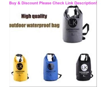 Deal Outdoor 5L Ultra-Light Waterproof Swimming Bag Drifting Canoe Swimming PVC Dry Bag Storage Tra