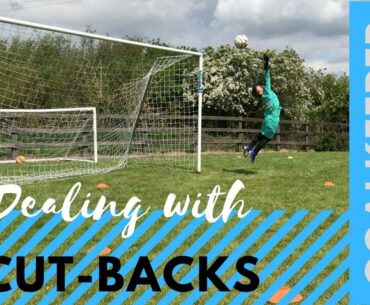 HOME GK TRAINING: Dealing with Cut backs - Diving out for Low & High Crosses, Shots at Near Post