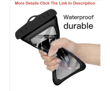 Slide Airbag Floating Swimming Bag Waterproof Touchscreen Phone Bag Underwater Pouch Cell Phone Cas