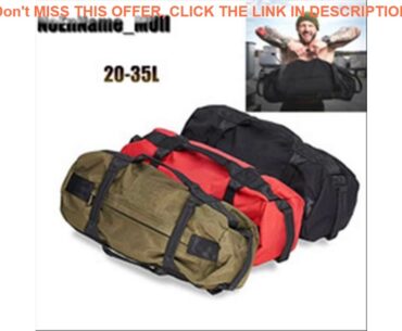 Slide High Quality Tactical Adjustable Weight Bag Heavy Training Sandbag Fitness Training Military