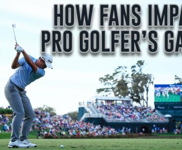 What It's Like Playing In Front Of Massive Galleries On The PGA Tour With Collin Morikawa