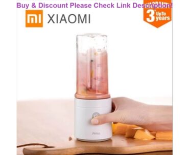 Top New XIAOMI MIJIA Pinlo Blender Electric Kitchen Juicer Mixer Portable food processor charging u