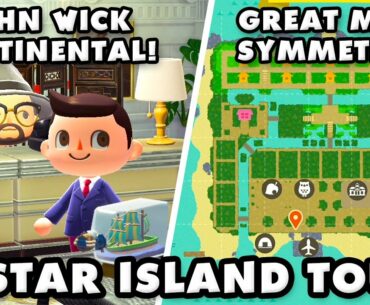 Wow! IRL Industrial Designer Made This 5 Star Island! Animal Crossing New Horizons Island Tour!