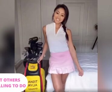 Tisha Alyn Used Her Professional Golf Experience to Thrive on Social Media