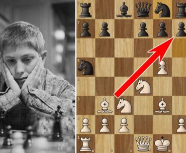 Bobby Fischer beats a Grandmaster in 10 moves! (But Reshevsky plays on)