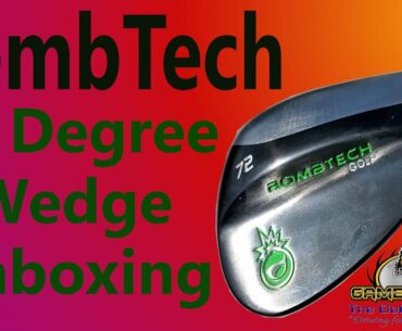 BombTech 72 Degree Wedge Unboxing & Quick Review by The Golfing Trucker