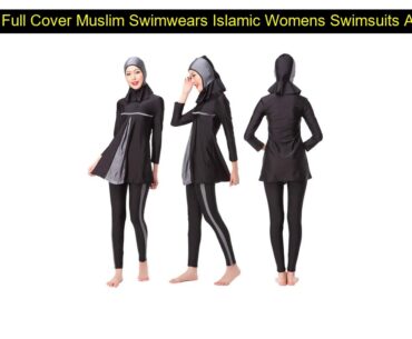 Cheap  Ladies Full Cover Muslim Swimwears Islamic Womens Swimsuits Arab Islam Beach Wear Long Modes