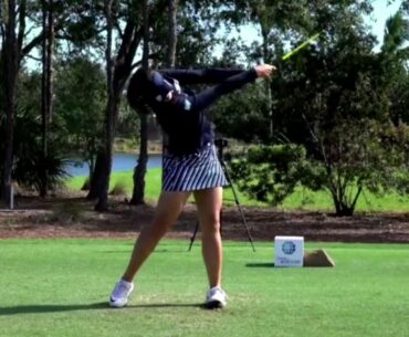 (Slow-Mo HD) LPGa Korean In-Gee CHUN NEW Golf Swing Sequence