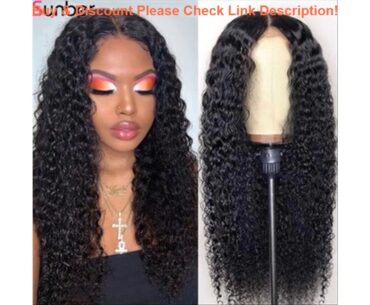 Top Sunber Peruvian Deep Curly Lace Wig Pre-Plucked 10-24'' 13x4/6 150/180% densityRemy glueless La