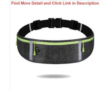 Top Ultra light Outdoor Sports Running Waist Bag Reflective waist Pouch Breathable Fitness Jogging