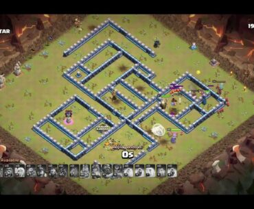 TH13 Best Hybrid 3 Star Attack Strategy TH13 | Miners And Hogs War Attacks At Town Hall 13