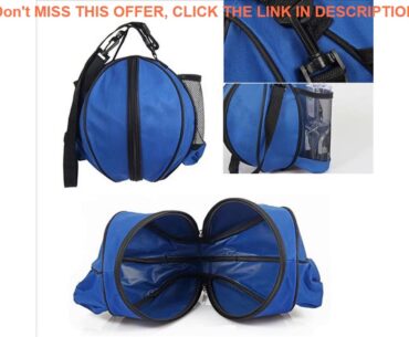 Top Round Shape Ball Bag Basketball Football Volleyball Backpack Bag With Multipurpose Pocket Detac