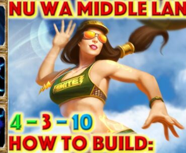 SMITE: HOW TO BUILD NU WA - Nu Wa Mid Build + Gameplay (Smite Season 7 Conquest)