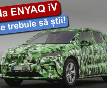 Skoda ENYAQ iV: primul SUV electric de la Skoda