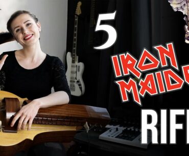 5 Iron Maiden Riffs on Hurdy Gurdy