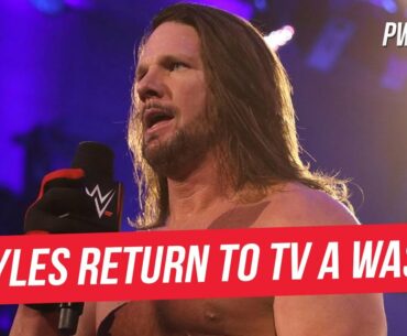 WATCH: AJ Styles Thinks His Return Was A Waste & Could Have Been Better After Being Buried Alive