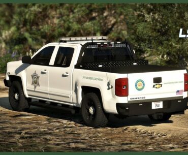 GTA 5 LSPDFR #115 - San Andreas State Parks Patrol (Silverado)