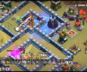 Tips on How to use Hybrid to crush Box Bases - Clash of Clans