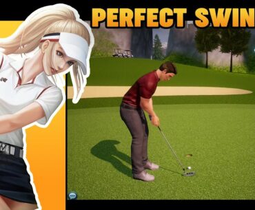 PERFECT SWING - GOLF : Realistic Golf Simulation (Leading the Lesja Tournament - iphone)