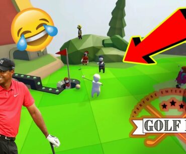 GOLF IN HUMAN FALL FLAT?! (Funny Moments EP1)