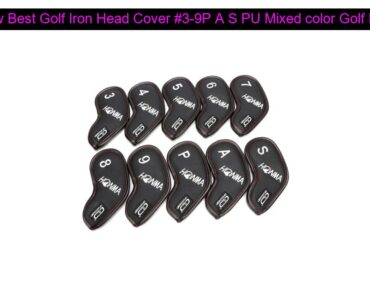 Hot Items Golf Iron Head Cover #3-9P A S PU Mixed color Golf Irons Set  For Men and Women free ship