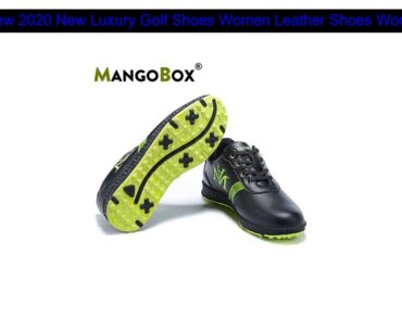 Best Seller 2020 New Luxury Golf Shoes Women Leather Shoes Woman Slip Resisten Ladies Golf Shoes De