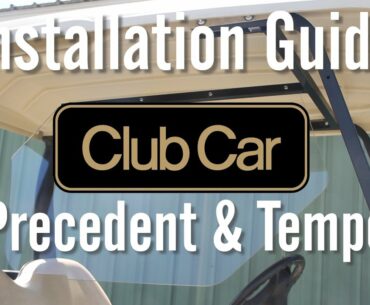 Safe Wedge Installation Guide for Club Car Precedent & Tempo