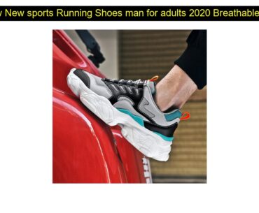 New sports Running Shoes man for adults 2020 Breathable Athletic High Quality Increased bottom Trai