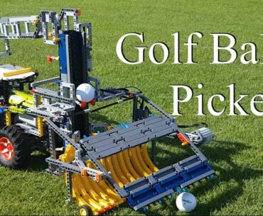 Golf Ball Picker - Lego Technic 42054 Claas Xerion 5000 Trac VC