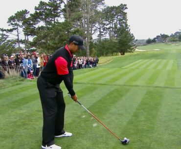 Tiger Woods 2012 AT&T Pebble Beach Pro-Am Final Round - all televised shots